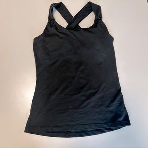 Prana workout tank with built in bra size medium